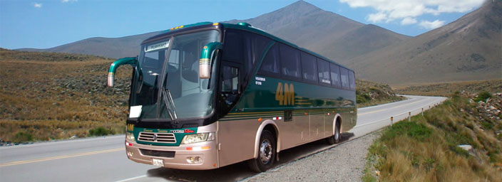 Bus de Chivay a Arequipa