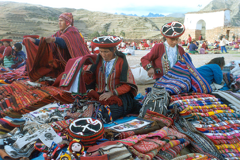 Mercado Indio en Chinchero