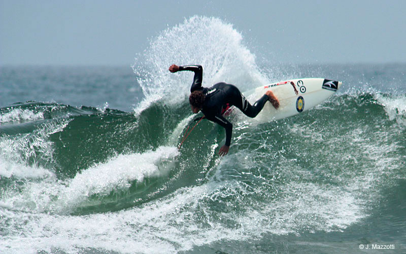 Surfing in Lima