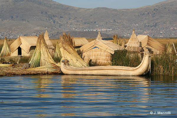 Floating islands of the Uros