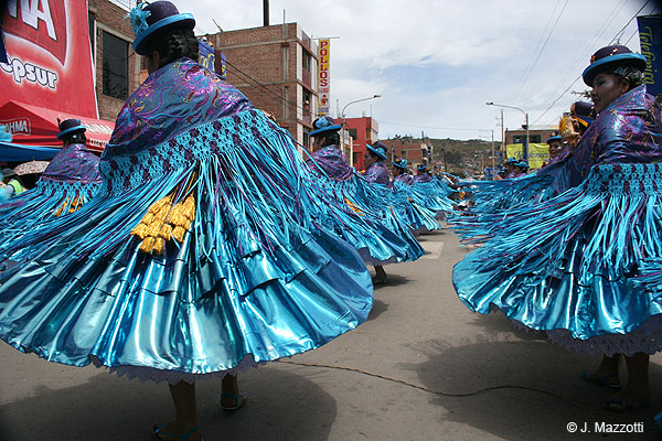 Desfile en la Fiesta de la Vigen de la Candelaria