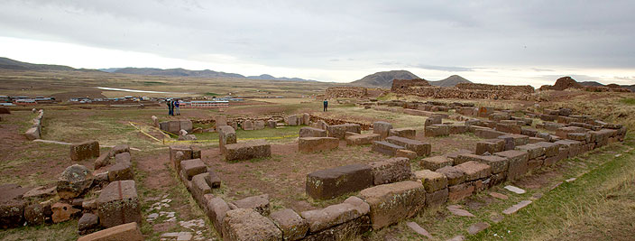 Archaeological places in Puno